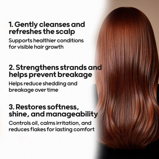 Batana Oil Shampoo & Conditioner – Cleanses Scalp, Boosts Hair Growth & Strengthens Roots – with Rosemary, Biotin & Jojoba – 12 Fl Oz Duo by Panda’S Promise